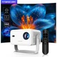 Проектор Magcubic L018 1/8GB 650ANSI 4K Full HD Auto focus Android 11 HD Домашній кінотеатр - зображення 1