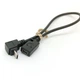 Кабель переходник Mini USB F (мама) - Micro USB M (папа) Down (48535) - изображение 1