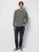 Лонгслив мужской Colin's CL1076339GRN M Green (8684112842301) - изображение 3