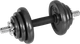 Hantle żeliwne Rebel Active regulowane w walizce z gryfem, zestaw 20 kg RBA-2327-20 (5901890122252) - obraz 3