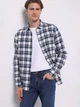 Рубашка хлопковая мужская Colin's CL1071033NAV S Navy (8684112315652) - изображение 1
