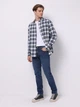 Рубашка хлопковая мужская Colin's CL1071033NAV S Navy (8684112315652) - изображение 3