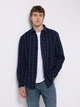 Рубашка хлопковая мужская Colin's CL1075449DNC S Dark Navy Check (8684112828879) - изображение 1