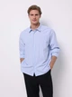 Рубашка хлопковая мужская Colin's CL1075652BSD L Blue Striped (8684112814575) - изображение 1