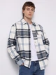 Рубашка хлопковая теплая мужская Colin's CL1076730BLE M Blue (8684112964003) - изображение 1