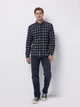 Рубашка хлопковая мужская Colin's CL1077137NAV L Navy (8684112962450) - изображение 3
