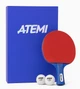 Ракетка для настольного тенниса Atemi WAVE для амбициозных игроков контроль скорость и вращение - изображение 1