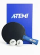 Ракетка для настольного тенниса Atemi WAVE для амбициозных игроков контроль скорость и вращение - изображение 2