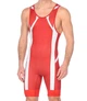 Трико борцовское Asics Wrestling Singlet красный, белый Чел XS - изображение 3
