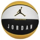 М'яч баскетбольний Nike JORDAN ULTIMATE 2.0 8P DEFLATED білий, чорний, жовтий Уні 7 - изображение 3