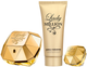 Набір для жінок Paco Rabanne Lady Million Парфумована вода 80 мл + Мініатюра Парфумована вода 5 мл + Лосьйон для тіла 100 мл (3349668628537) (955555912592217) - Уцінка - зображення 2