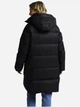 Пуховик зимний длинный женский Jack Wolfskin Icy Hill Coat W Rds A65093-6000 L Черный (4064886561334) - изображение 2