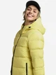 Пуховик зимний длинный женский Jack Wolfskin Frozen Palace Coat W Rds 1204133-M0064 S Желтый (4064886599658) - изображение 4