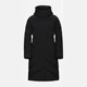 Пуховик зимний женский Jack Wolfskin Marienplatz Coat W Rds 1206971-6000 M Черный (4064886599306) - изображение 7