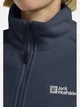 Толстовка на молнии утепленная на флисе женская Jack Wolfskin Moonrise Fz W A63263-C0412 L Синяя (4064886426169) - изображение 4