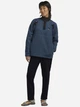 Свитшот на флисе женский Jack Wolfskin Sumetro Hz W A64110-C0539 XS Синий (4064886600859) - изображение 3