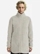 Толстовка на молнии флисовая без капюшона женская Jack Wolfskin High Curl Coat W A65074-A0056 XS Бежевая (4064886561228) - изображение 1