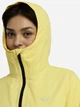 Спортивная ветровка с капюшоном женская Jack Wolfskin Pamir Jkt W A65092-M0064 XS Желтая (4064886546201) - изображение 4
