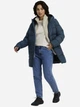 Пуховик зимний женский Jack Wolfskin Frozen Palace Long Jkt W Rds A65096-C0539 S Синий (4064886547949) - изображение 3