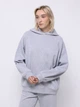Худи оверсайз женское Colin's CL1076447MGA One Size Grey Melange (8684112838892) - изображение 1