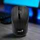 Беспроводная компьютерная мышь для работы и игр Genius NX-7015 Беспроводная мышь для ноутбука ПК с оптическим сенсором 1600 DPI и 2 кнопками Черный - изображение 2