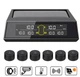 Система контроля давления и температуы в шинах TPMS на 6 колёс внешние датчики DEVELU T12-6, 13 бар - изображение 2