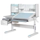 Дитяча парта Mealux Florida Multicolor BL Білий / Блакитний (Evo-52 WG + BL Multicolor) - зображення 1