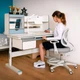 Дитяча парта Mealux Florida Multicolor BL Білий / Блакитний (Evo-52 WG + BL Multicolor) - зображення 2
