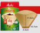 Кавові фільтри для пуровера 1x4 папір 80 шт Melitta Gourmet - зображення 8