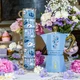 Кавоварка гейзерна для плити алюміній 6 чашок Bialetti біло-блакитний - зображення 8