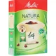Фільтри для пуровера із бамбука 1x4 Melitta білі - зображення 1