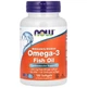 Рыбий жир с омега-3 1000 мг 180 ЭПК 120 ДГК NOW Foods 100 капсул - изображение 2
