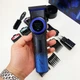 Профессиональная машинка для стрижки волос VGR V-001 BLUE с дисплеем 9000 об/мин и 10 насадками 1,5-24 мм - изображение 3