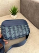 Сумка унисекс Reporter Bag через плечо Синяя - изображение 5