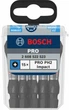 Бита ударная Bosch PRO Impact PH2, 1/4", 55 мм, 15 шт (2608522523) - изображение 2