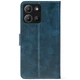 Чохол-книжка Crazy Horse Clasic для Moto Edge 60 Pro Dark Blue (Front) (67266) - зображення 3