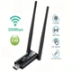 USB усилитель WIFI сигнала, до 300 Мбит/с / Репитер wifi на usb / Двухканальный ретранслятор вайфай - изображение 2