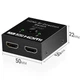 HDMI разветвитель двунаправленный Bi-Direction Switch на 2 порта Addap HVS-03 | переключатель +коммутатор 2 в1 - изображение 6