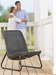 Набір садових меблів Keter Rio Patio Set для балкона графіт 211429 - изображение 7