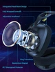 Навушники ONIKUMA B2 Lightspeed Wireless Gaming Headset Black - зображення 4