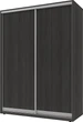 Шкаф-купе двухдверный Matro (LuxeStudio) ДСП/ДСП 160x60x220 см Морское дерево (14155535-923) - изображение 1