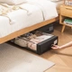 Комплект органайзеров Luminaria UNDER BED для хранения вещей и одежды под кроватью 74 x 44 x 17.5 см 2 шт Черные (6951712316023) - изображение 9