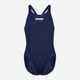 Подростковый слитный купальник для девочки Arena Team Swimsuit Swim Tech Solid 004764-750 164 см Темный синий (3468336648889) - изображение 3