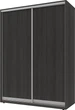 Шкаф-купе двухдверный Matro (LuxeStudio) ДСП/ДСП 160x60x240 см Морское дерево (14155535-927) - изображение 1