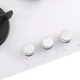 Варильна поверхня газова Eleyus MALVA 45 CF WH Білий (13284) - зображення 6