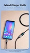 Кабель Vention USB 2.0 удлинитель 1м male-female (CBIBF) - изображение 6