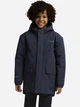 Детская зимняя куртка для мальчика Jack Wolfskin Canvey Jkt Kids A65314_C0412 128 см Синяя (4064886515313) - изображение 3