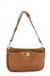 Компактная сумка на молнии с карманом коричневая ARTiS Bags 1815 5711 - изображение 3