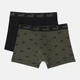 Набор трусов боксеров мужских хлопковых Puma Elements Men Logo Print Boxers 2P 93875403 L 2 шт Forest (8720245833721) - изображение 1