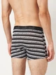 Набор трусов боксеров мужских хлопковых Puma Elements Men Striped Boxers 2P 93884204 L 2 шт Black/White (8720245833868) - изображение 4